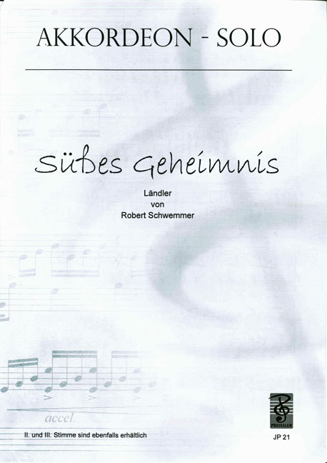 Schwemmer, Robert&nbsp;&nbsp;Süsses Geheimnis&nbsp;&nbsp;Akkordeon