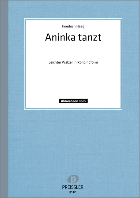Haag, Friedrich&nbsp;&nbsp;Aninka tanzt&nbsp;&nbsp;Akkordeon