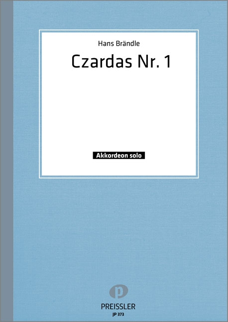 Hans Brändle Czardas Nr. 1&nbsp;&nbsp;Akkordeon&nbsp;&nbsp;