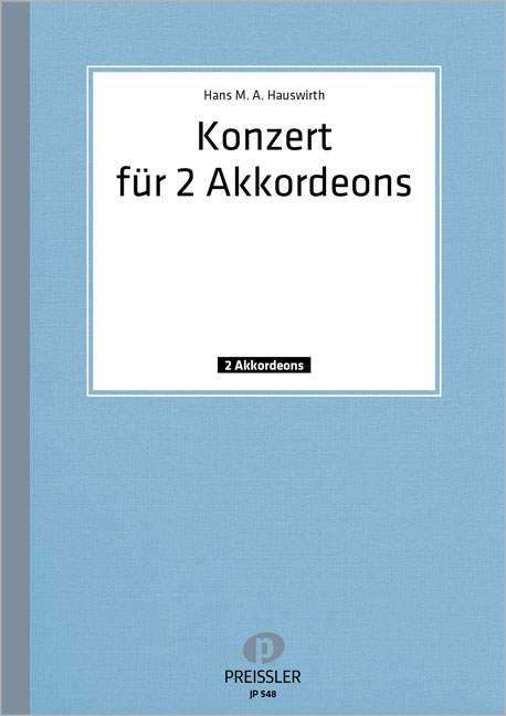 Hans M. Hauswirth Konzert&nbsp;&nbsp;2 Akkordeons&nbsp;&nbsp;Stimmen (2)