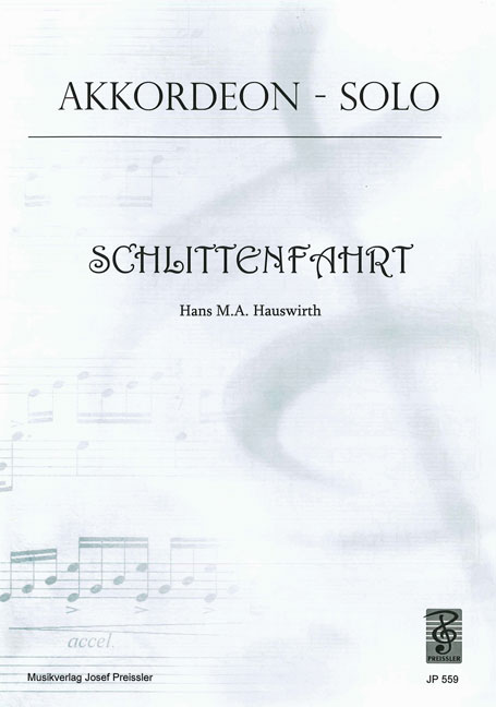 Hans M. Hauswirth Schlittenfahrt&nbsp;&nbsp;Akkordeon&nbsp;&nbsp;