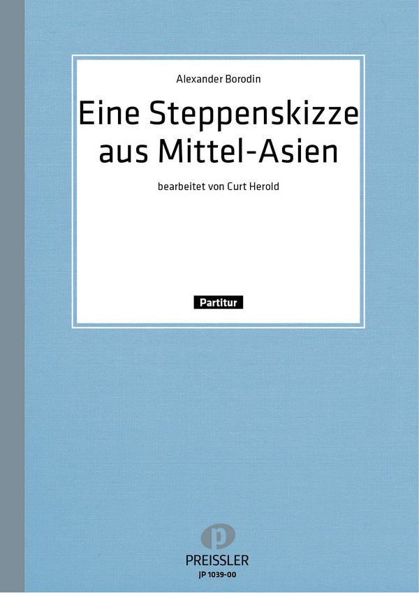 Alexander Borodin Eine Steppenskizze aus Mittelasien  Akkordeon-Orchester  Partitur