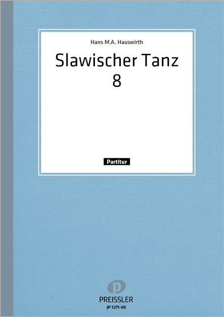 Antonin Dvorák Slawischer Tanz Nr. 8  Akkordeon-Orchester  Partitur