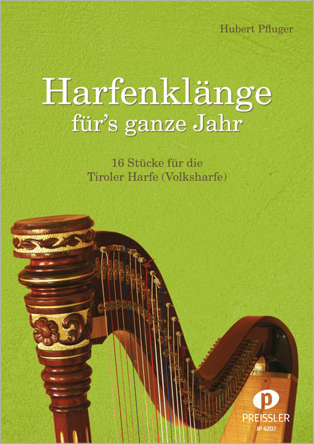 Hubert Pfluger Harfenklänge für's ganze Jahr&nbsp;&nbsp;Volksharfe&nbsp;&nbsp;