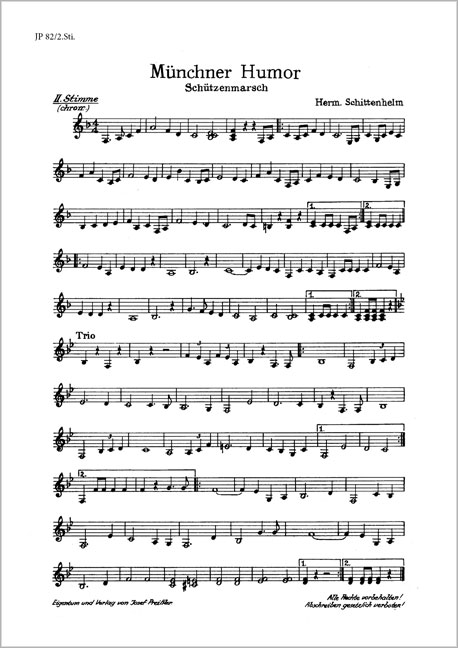 Hermann Schittenhelm Münchner Humor&nbsp;&nbsp;2 Akkordeons&nbsp;&nbsp;2. Akkordeon