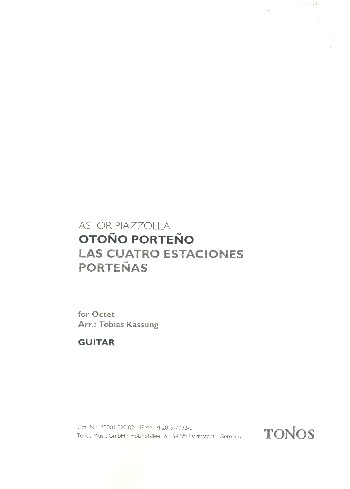 Otono Porteno&nbsp;&nbsp;for 8 instruments&nbsp;&nbsp;parts