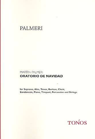 Oratorio de Navidad&nbsp;&nbsp;für Soli, gem Chor und Instrumente&nbsp;&nbsp;Klavierauszug