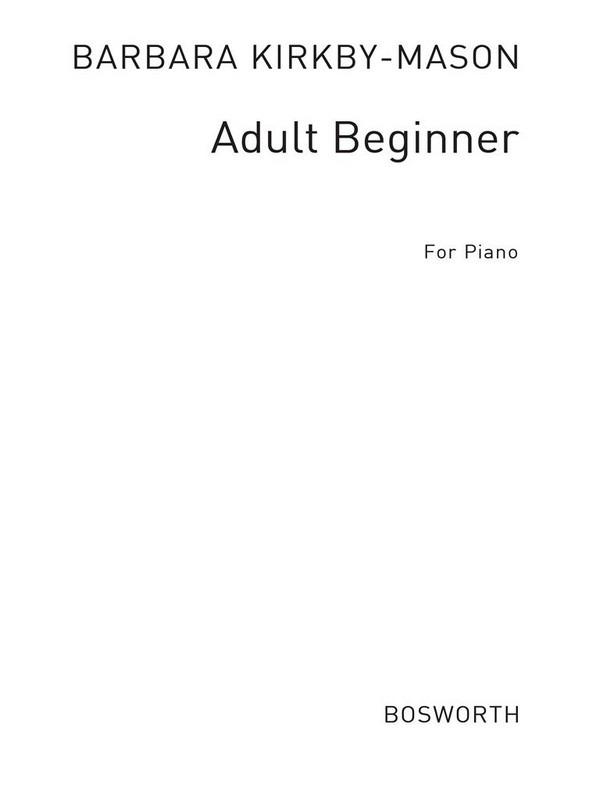 Adult Beginner   for piano   