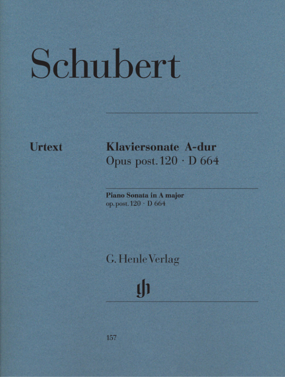 Sonate A-Dur op.posth.120 D664&nbsp;&nbsp;für Klavier&nbsp;&nbsp;