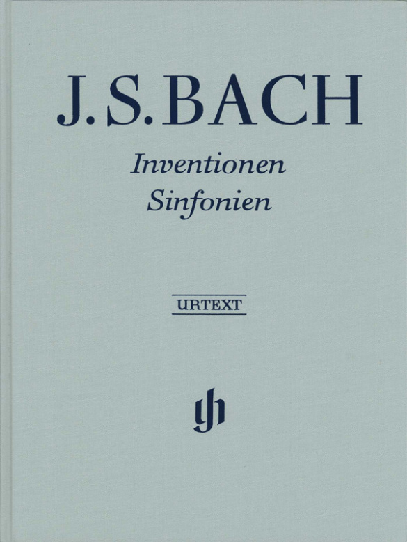 Inventionen und Sinfonien BWV772-801&nbsp;&nbsp;für Klavier&nbsp;&nbsp;Neuausgabe 2015,  gebunden