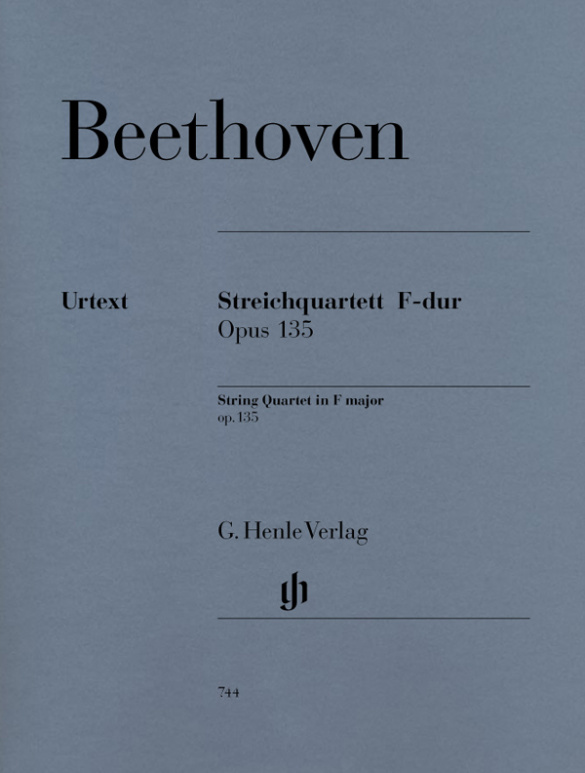 Streichquartett F-Dur op.135&nbsp;&nbsp;&nbsp;&nbsp;Stimmen