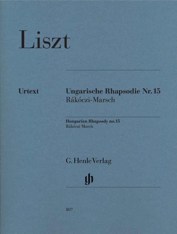 Ungarische Rhapsodie Nr.15&nbsp;&nbsp;für Klavier&nbsp;&nbsp;