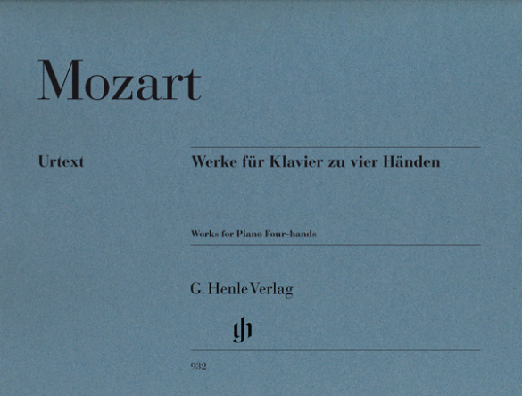 Werke&nbsp;&nbsp;für Klavier zu 4 Händen&nbsp;&nbsp;
