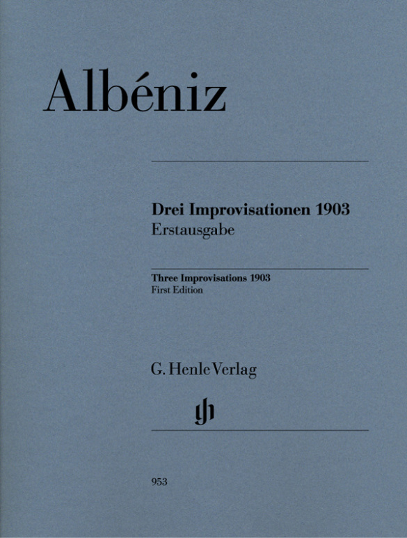 3 Improvisationen 1903 (+CD)  für Klavier  