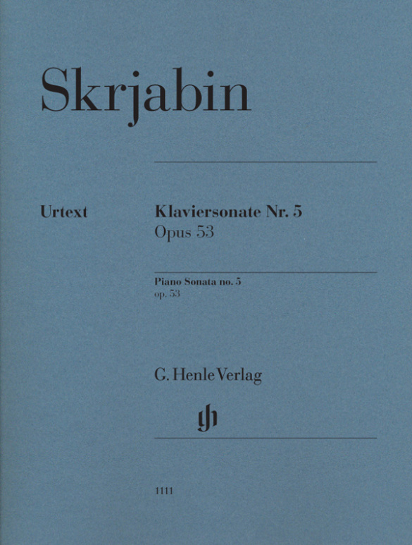 Sonate Nr.5 op.53  für Klavier  