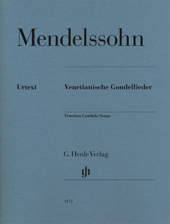 Venetianische Gondellieder&nbsp;&nbsp;für Klavier&nbsp;&nbsp;