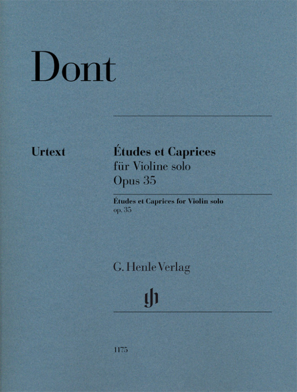 Études et caprices op.35  für Violine  