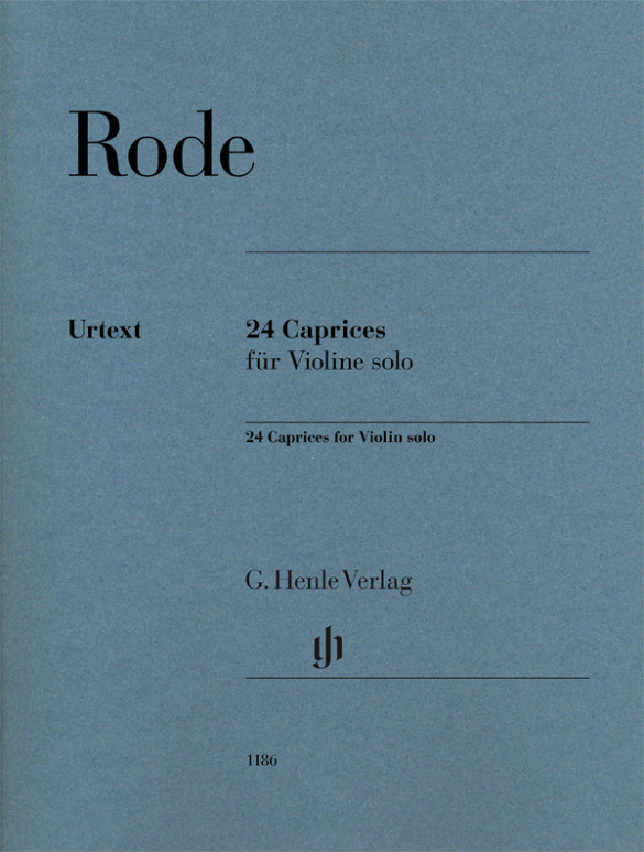 24 Caprices  für Violine  
