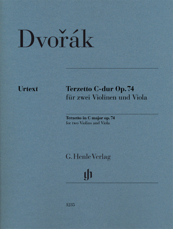 Terzett C-Dur op.74&nbsp;&nbsp;für 2 Violinen und Viola&nbsp;&nbsp;Stimmen