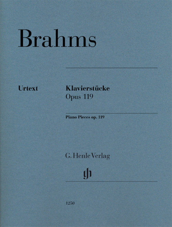 Klavierstücke op.119&nbsp;&nbsp;für Klavier&nbsp;&nbsp;