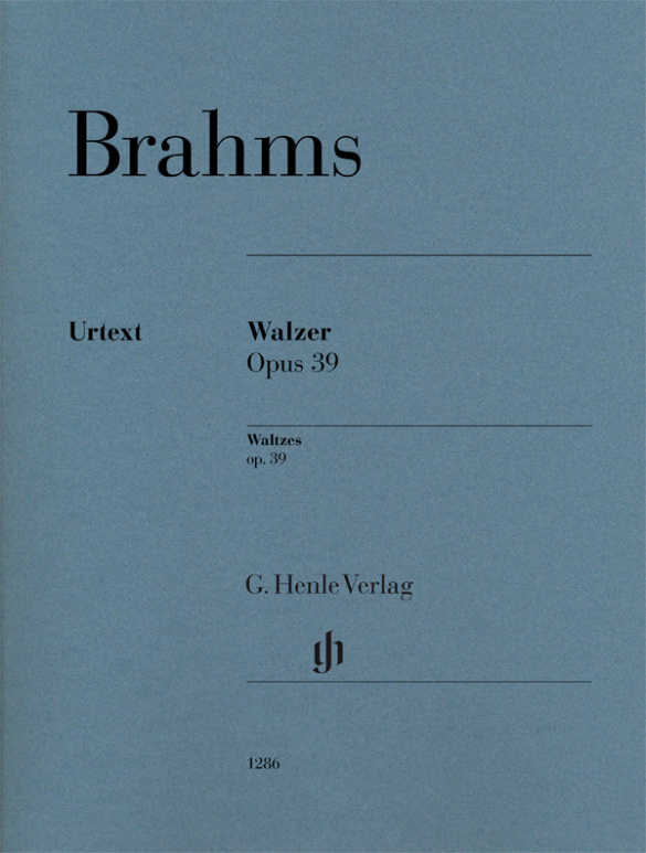 Walzer op.39&nbsp;&nbsp;für Klavier&nbsp;&nbsp;
