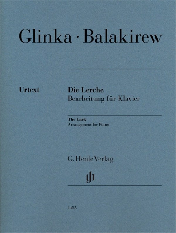 Die Lerche (Michail Glinka)  für Klavier  