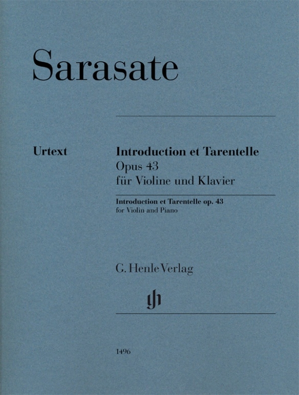 Introduction et Tarantelle op.43  für Violine und Klavier  
