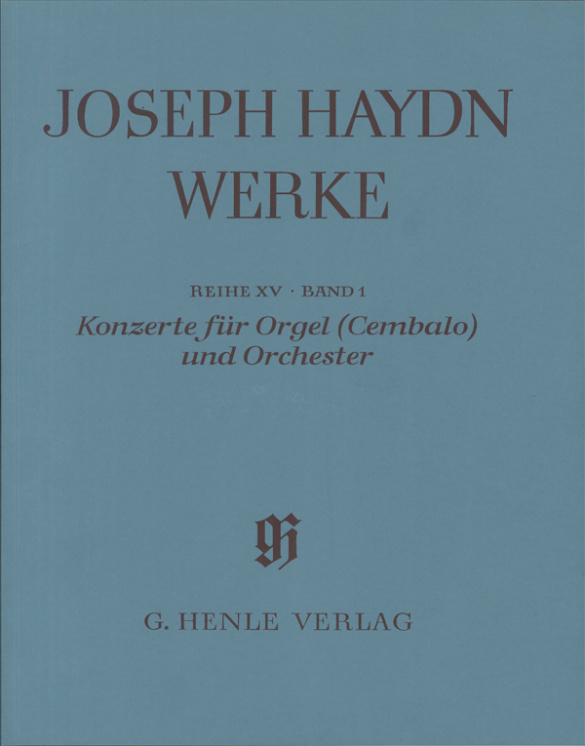 Sämtliche Werke Reihe 15 Band 1&nbsp;&nbsp;Konzerte für Orgel (Cembalo) und Orchester&nbsp;&nbsp;Partitur und Kritischer Bericht,  broschiert