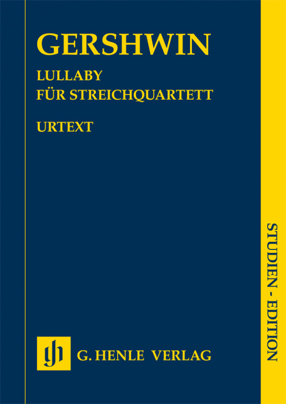 Lullaby  für Streichquartett  Studienpartitur