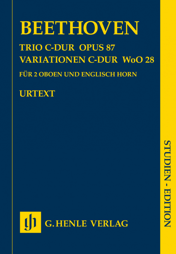 Trio C-Dur op.87  und  Variationen C-Dur WoO28