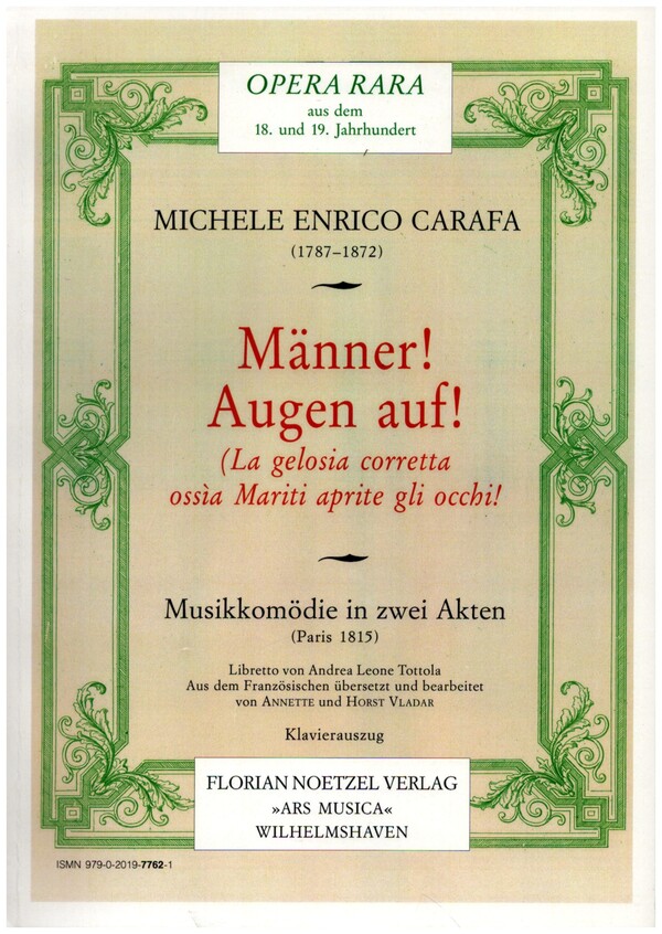 Männer! Augen auf!    Klavierauszug