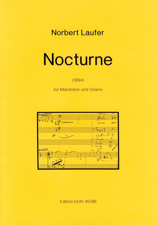 Laufer, Norbert Nocturne für Mandoline und Gitarre (1994)    