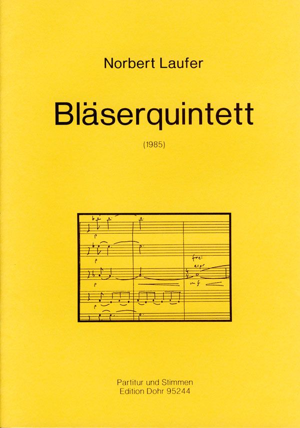 Bläserquintett (1985)    Partitur, Stimme(n)