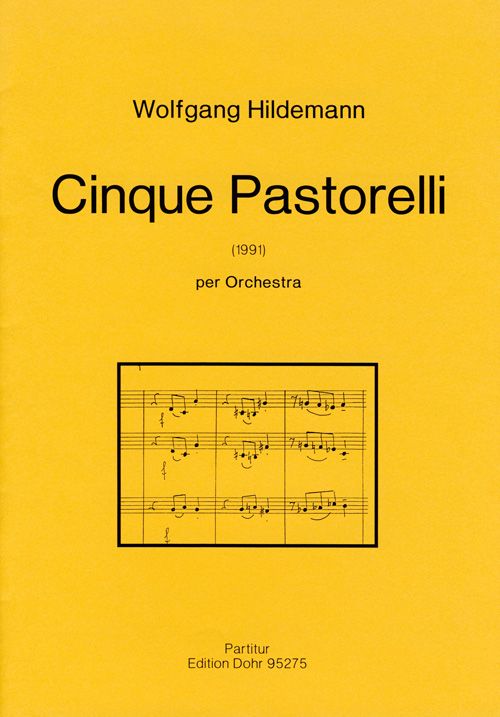 5 Pastorelli per Orchestra (1991)  Orchester  Partitur