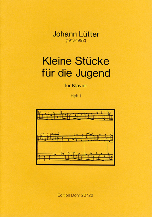 Kleine Stücke für die Jugend Band 1&nbsp;&nbsp;für Klavier&nbsp;&nbsp;