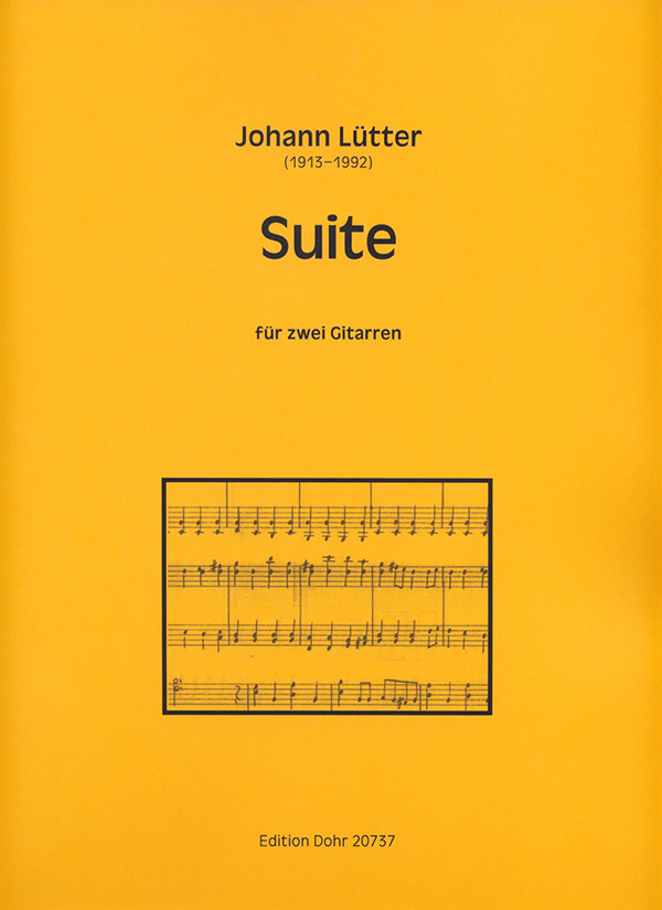 Suite für 2 Gitarren&nbsp;&nbsp;Spielpartitur&nbsp;&nbsp;
