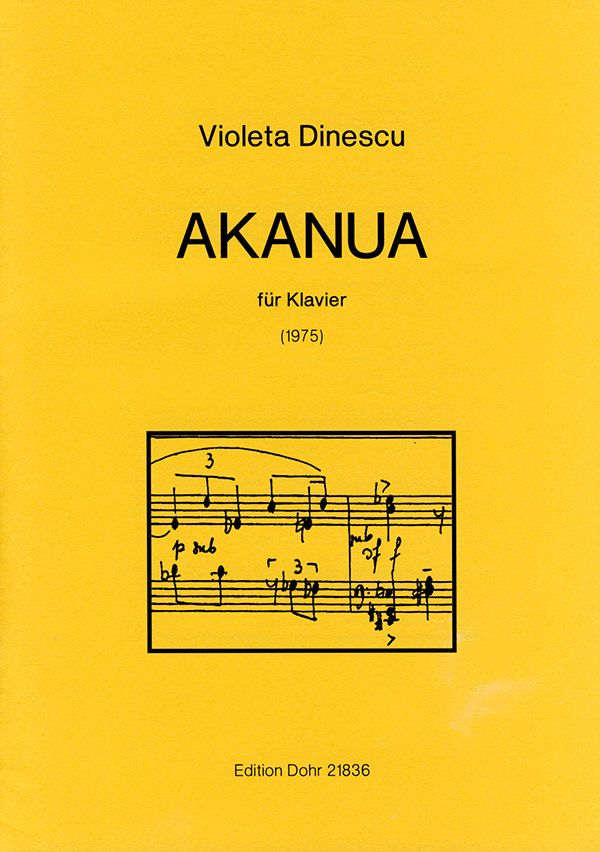 Akanua   für Klavier  