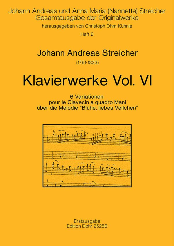 Klavierwerke Band 6 für Klavier&nbsp;&nbsp;zu 4 Händen&nbsp;&nbsp;Spielpartitur