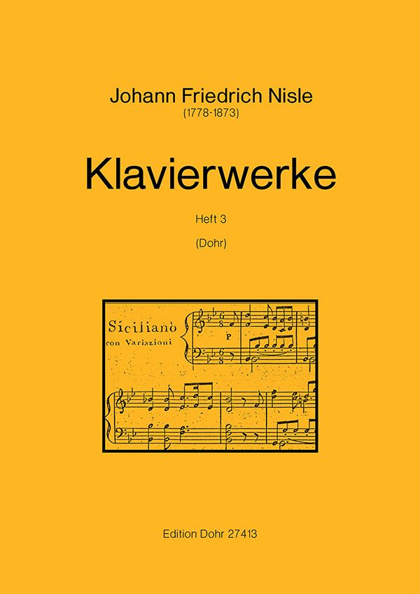 Klavierwerke Band 3    