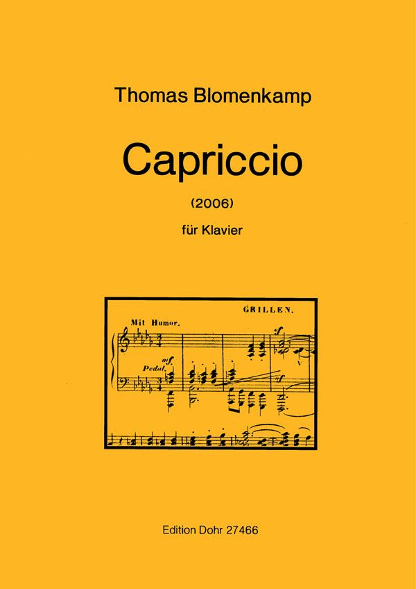 Capriccio  für Klavier  