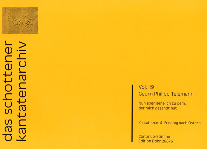 Nun aber gehe ich hin... TWV1:1162&nbsp;&nbsp;für Soli, gem Chor, 2 Violinen, Viola und Bc&nbsp;&nbsp;Orgel/Continuo