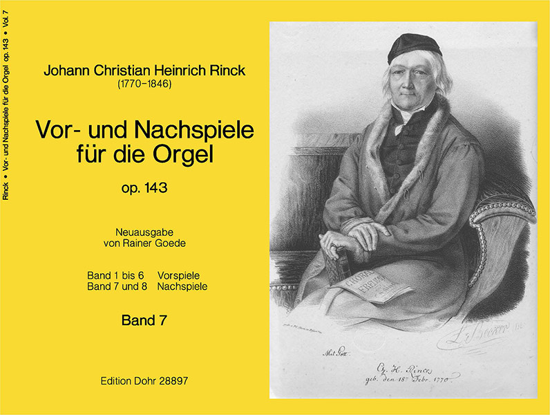 Vor- und Nachspiele op.143 Band 7  für Orgel  