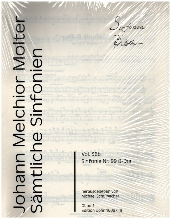Sämtliche Sinfonien Band 36b&nbsp;&nbsp;Sinfonie Nr.99 B-Dur&nbsp;&nbsp;Stimmensatz (4-4-3-3-2)