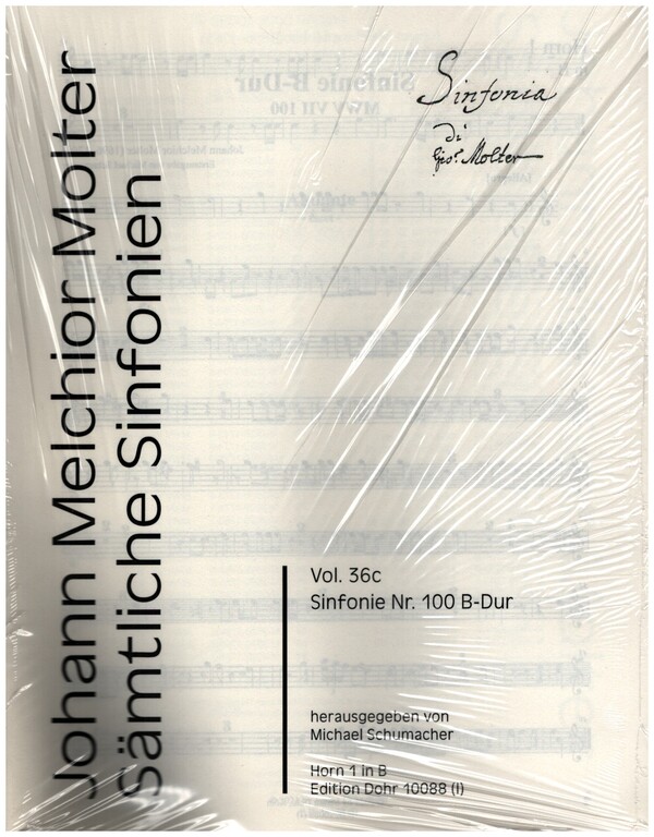 Sämtliche Sinfonien Band 36c&nbsp;&nbsp;Sinfonie Nr.100 B-Dur&nbsp;&nbsp;Stimmensatz (4-4-3-3-2)