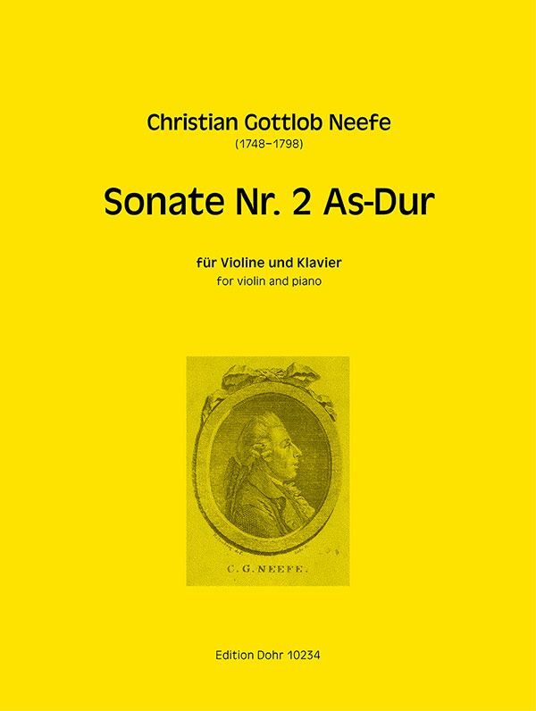 Sonate As-Dur Nr.2  für Violine und Klavier  
