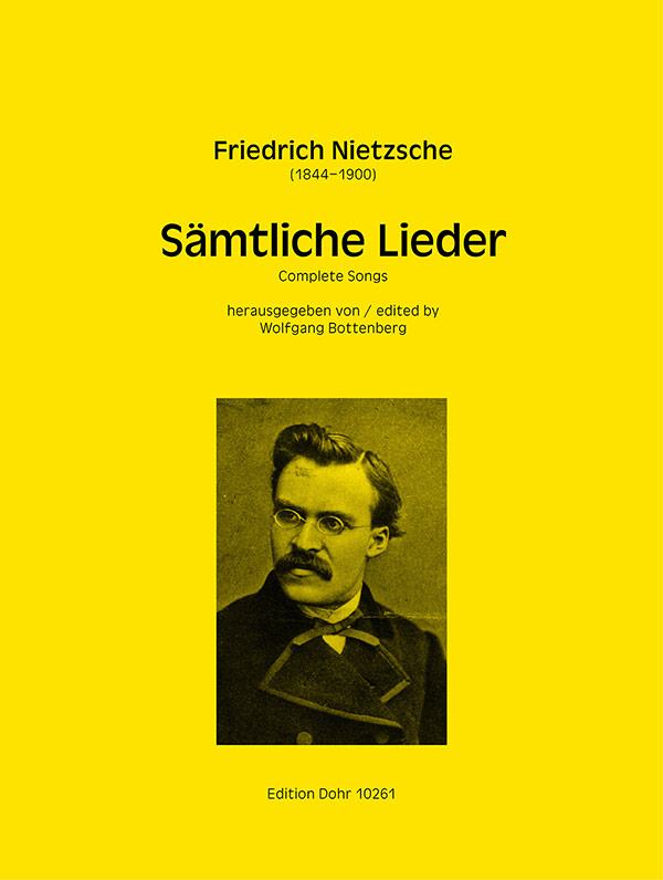 Sämtliche Lieder  für Gesang und Klavier  Partitur (dt/en)