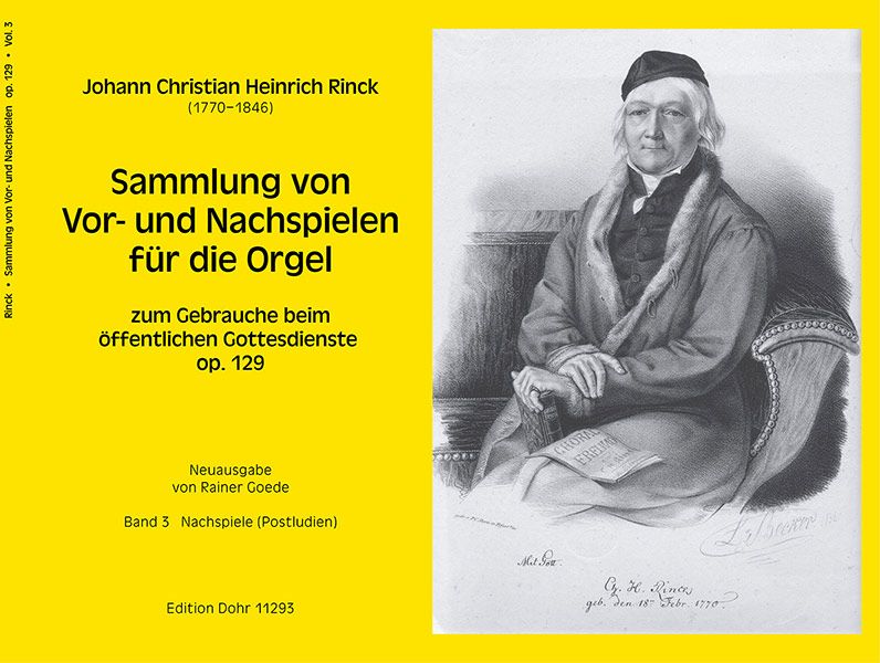 Sammlung von Vor- und Nachspielen  op.129 Band 3 (Postludien) für Orgel  