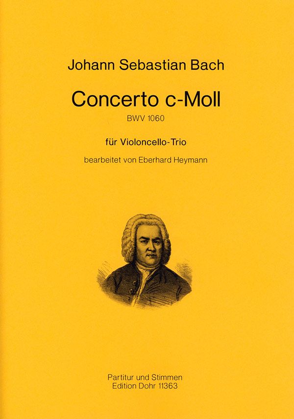 Concerto c-moll BWV1060