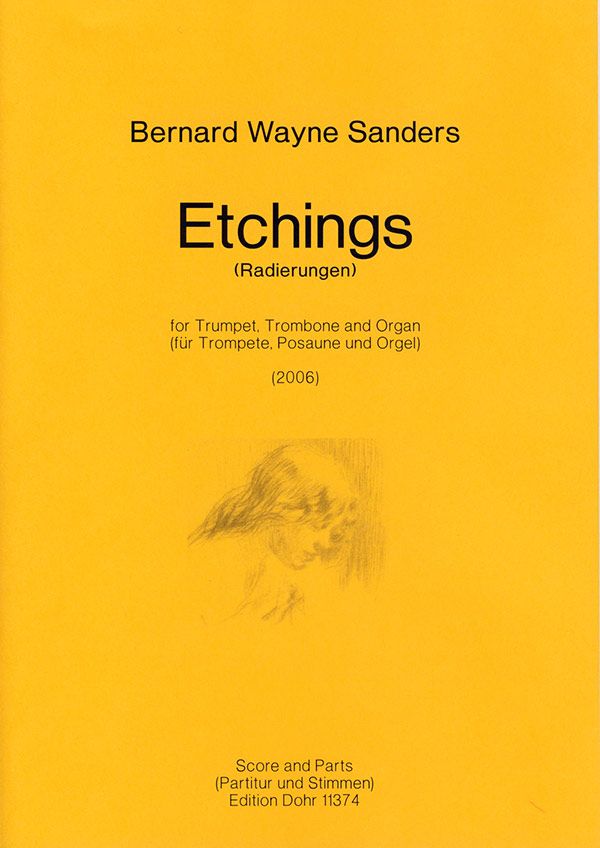 Etchings für Trompete, Posaune und Orgel&nbsp;&nbsp;Stimmen&nbsp;&nbsp;