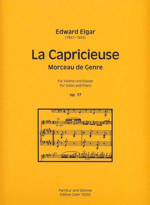 La capricieuse op.17  für Violine und Klavier  